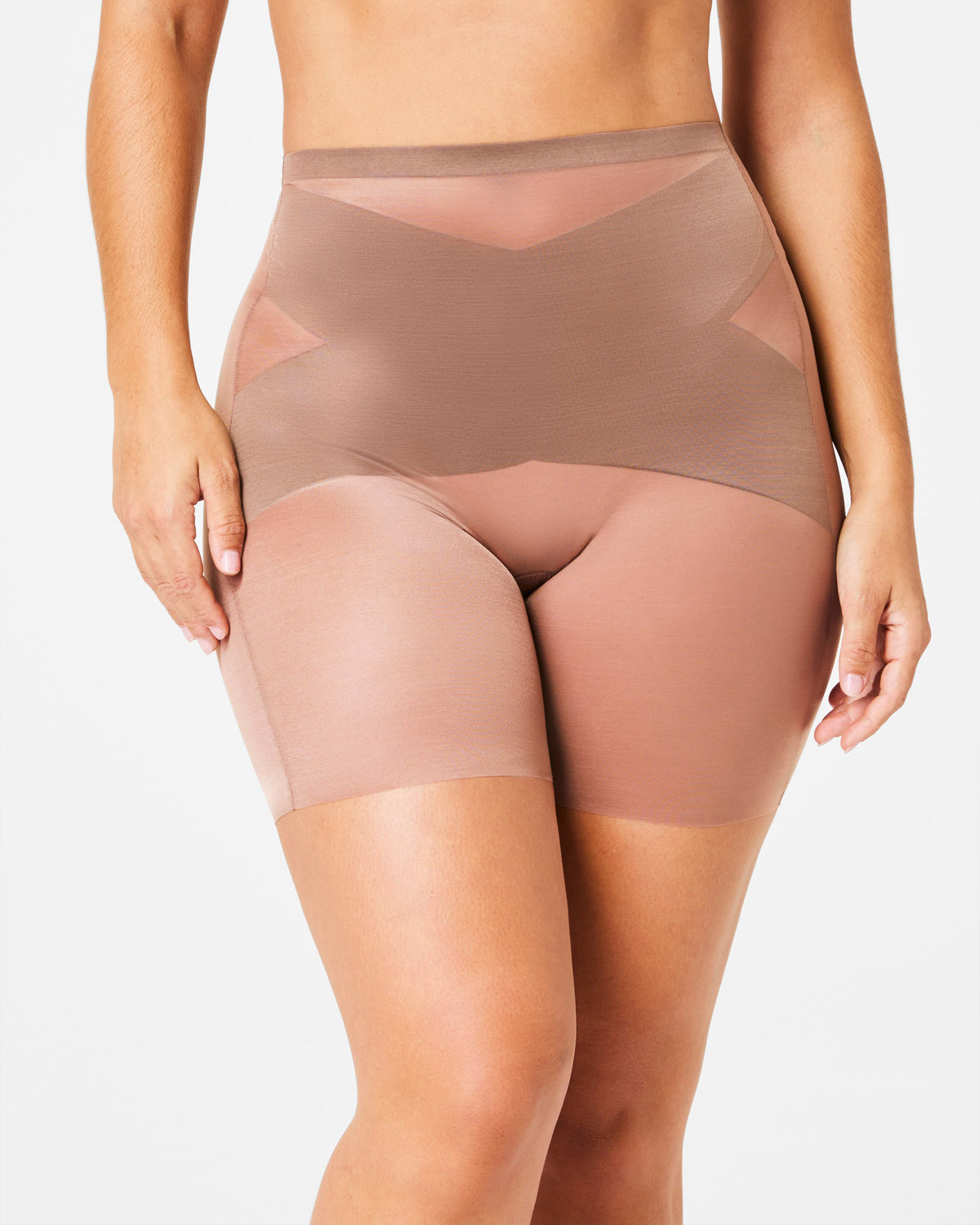 SPANXshape™ Skinny Britches® Mid-Thigh Short  Champagne Beige