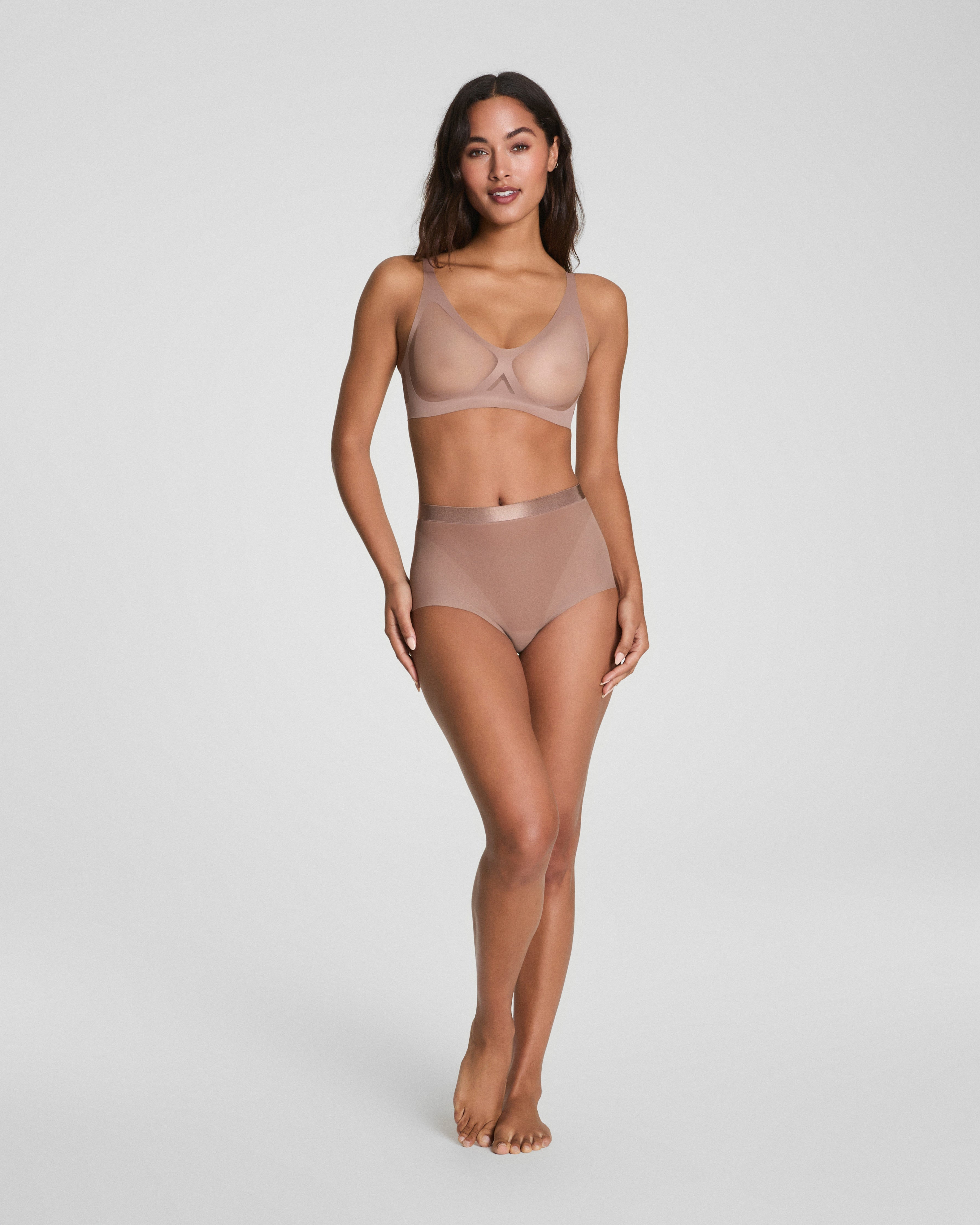 SPANXsupersmooth™ SheerSense Cheeky Hipster  Cafe Au Lait