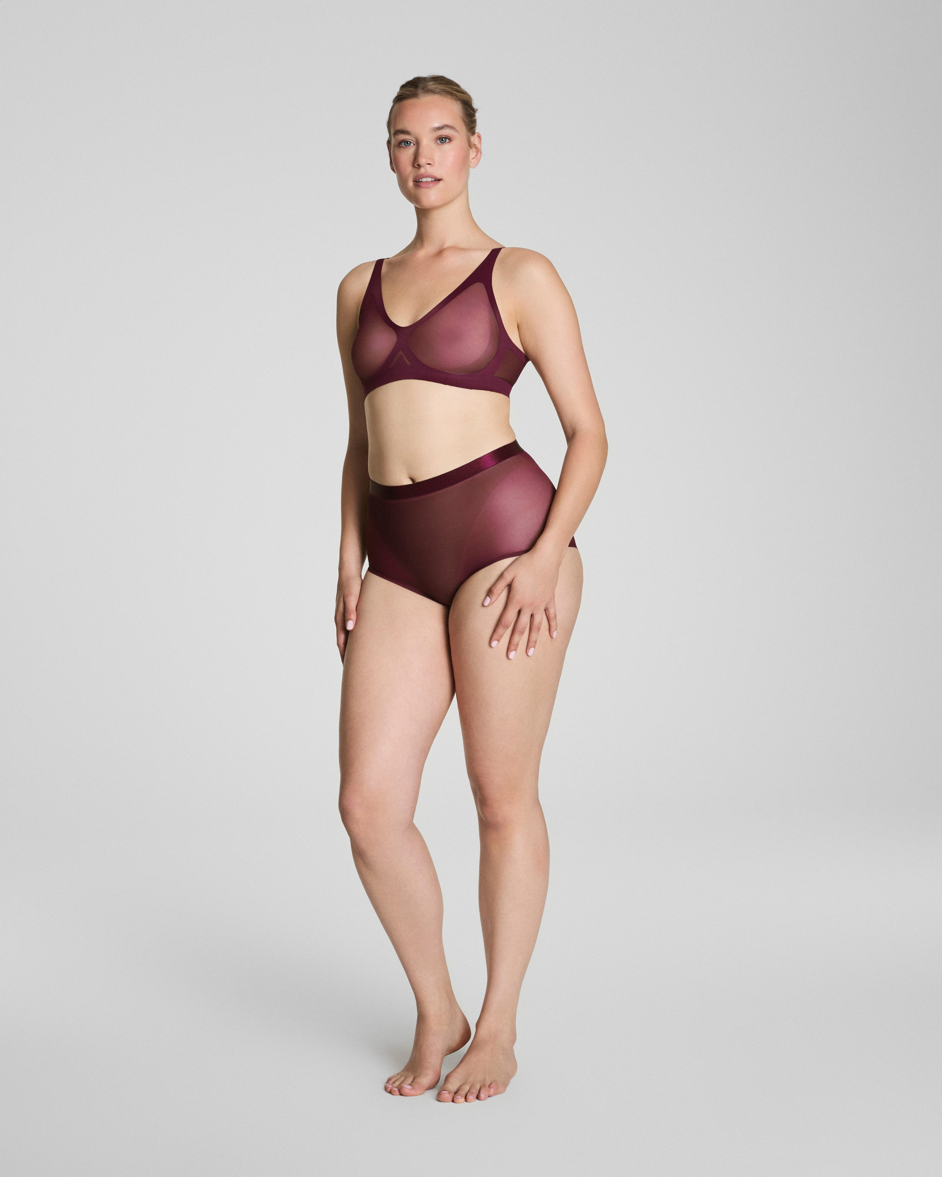 SPANXsupersmooth™ SheerSense Cheeky Hipster  Plum Berry