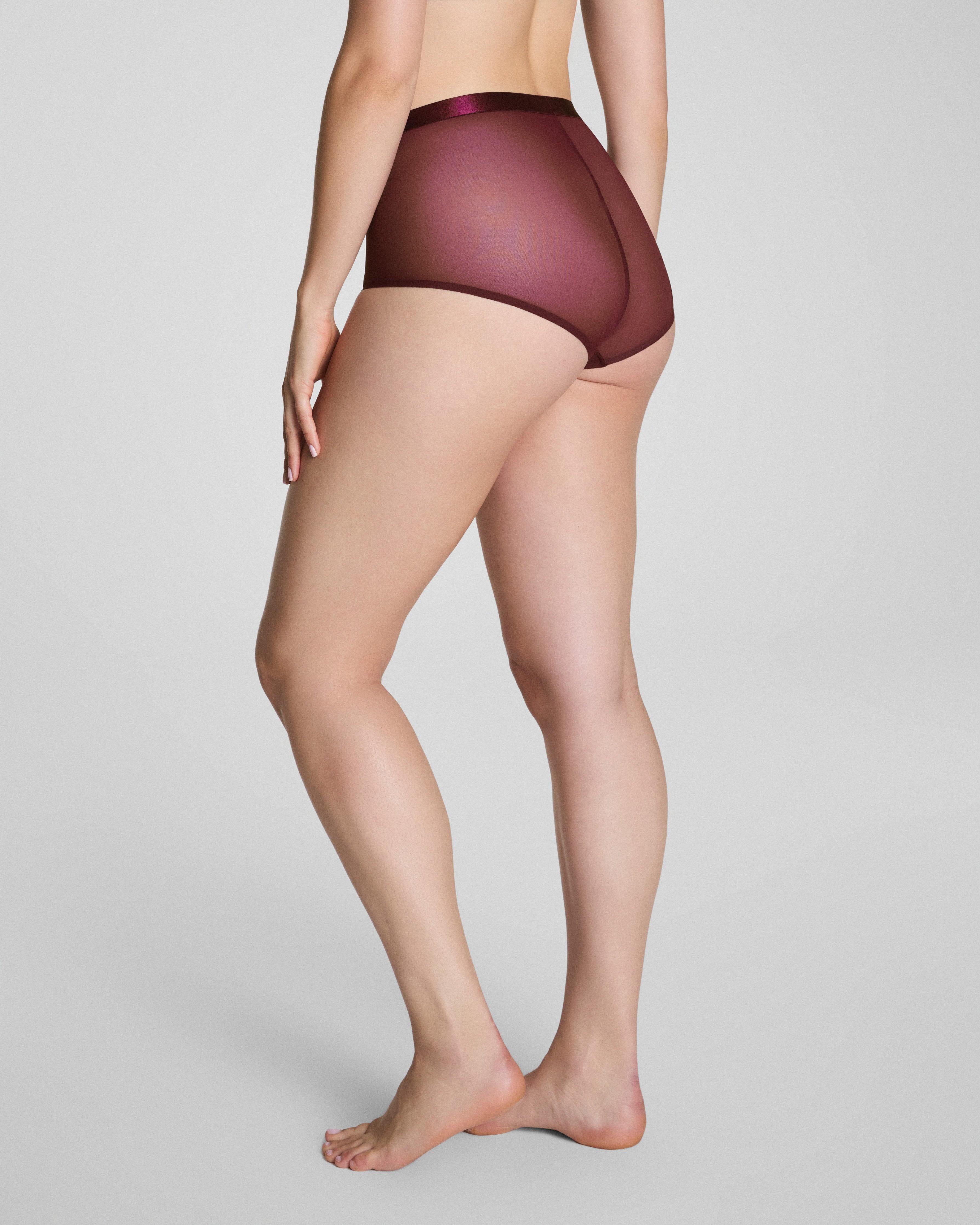 SPANXsupersmooth™ SheerSense Cheeky Hipster  Plum Berry
