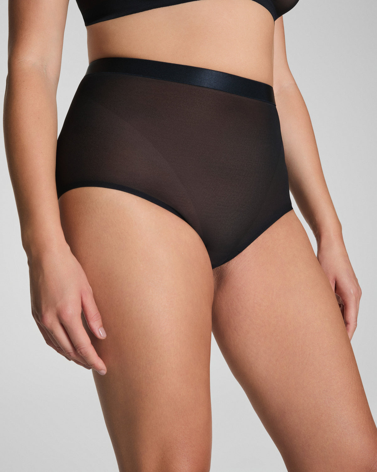 SPANXsupersmooth™ SheerSense Cheeky Hipster  Very Black