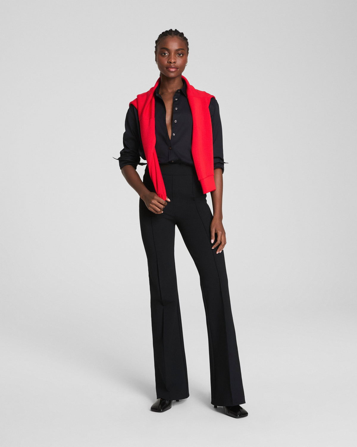 SPANXsupersmooth™ PerfectFit Ponte Flare Pant  Classic Black