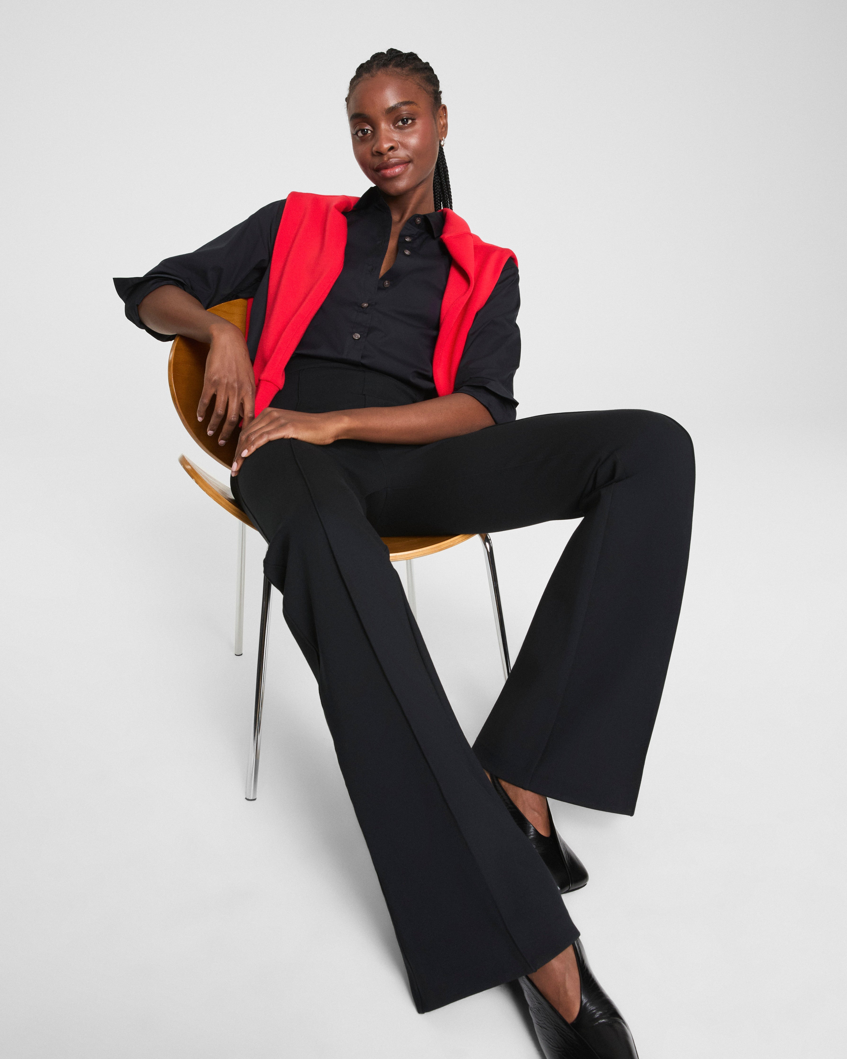 SPANXsupersmooth™ PerfectFit Ponte Flare Pant  Classic Black