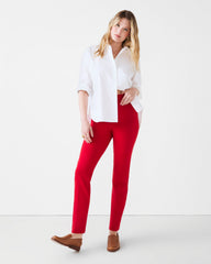 SPANXsupersmooth™ PerfectFit Ponte Slim Straight Pant  Spanx True Red