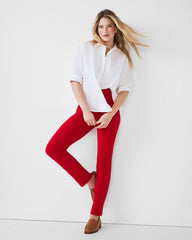 SPANXsupersmooth™ PerfectFit Ponte Slim Straight Pant  Spanx True Red