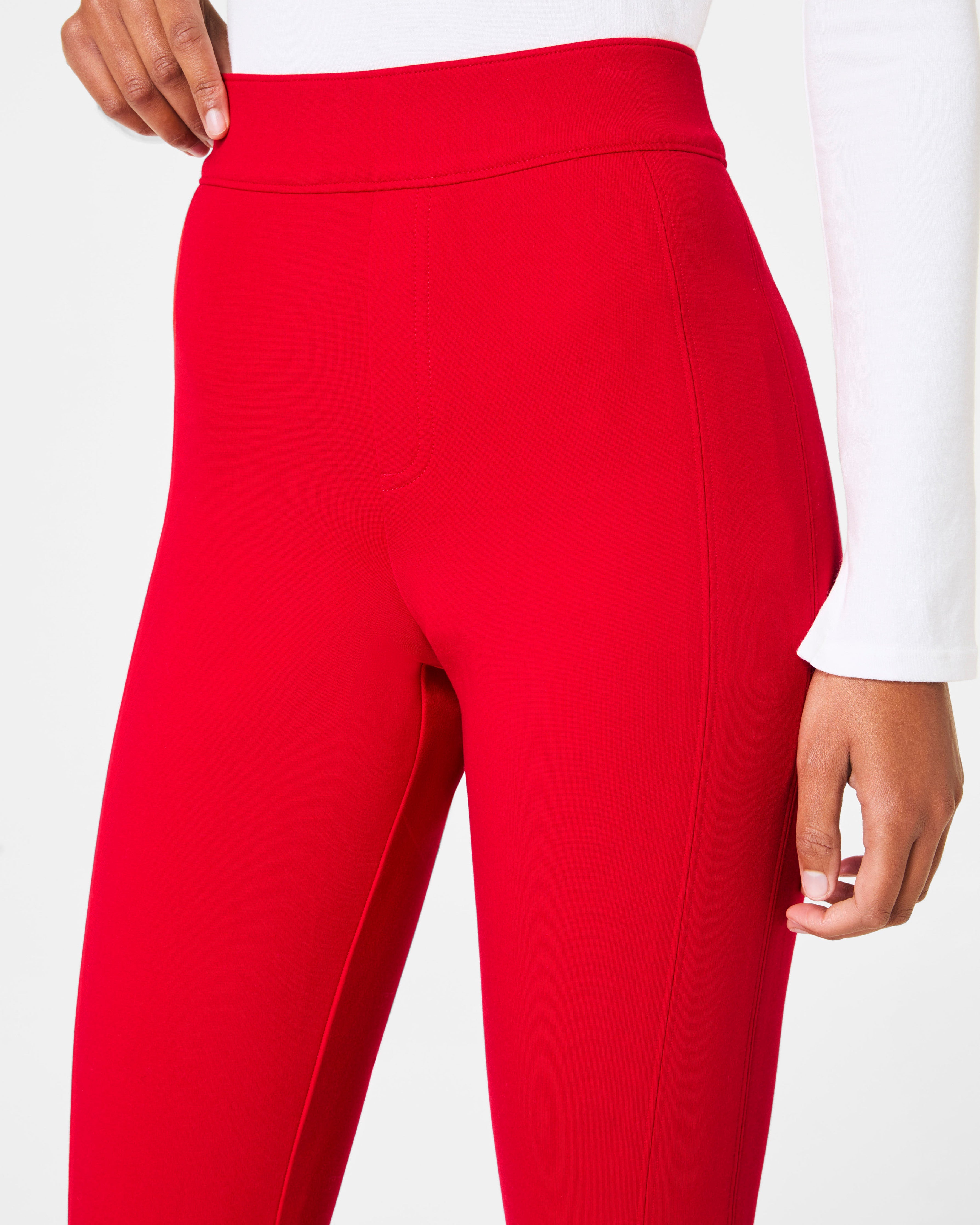 SPANXsupersmooth™ PerfectFit Ponte Slim Straight Pant  Spanx True Red