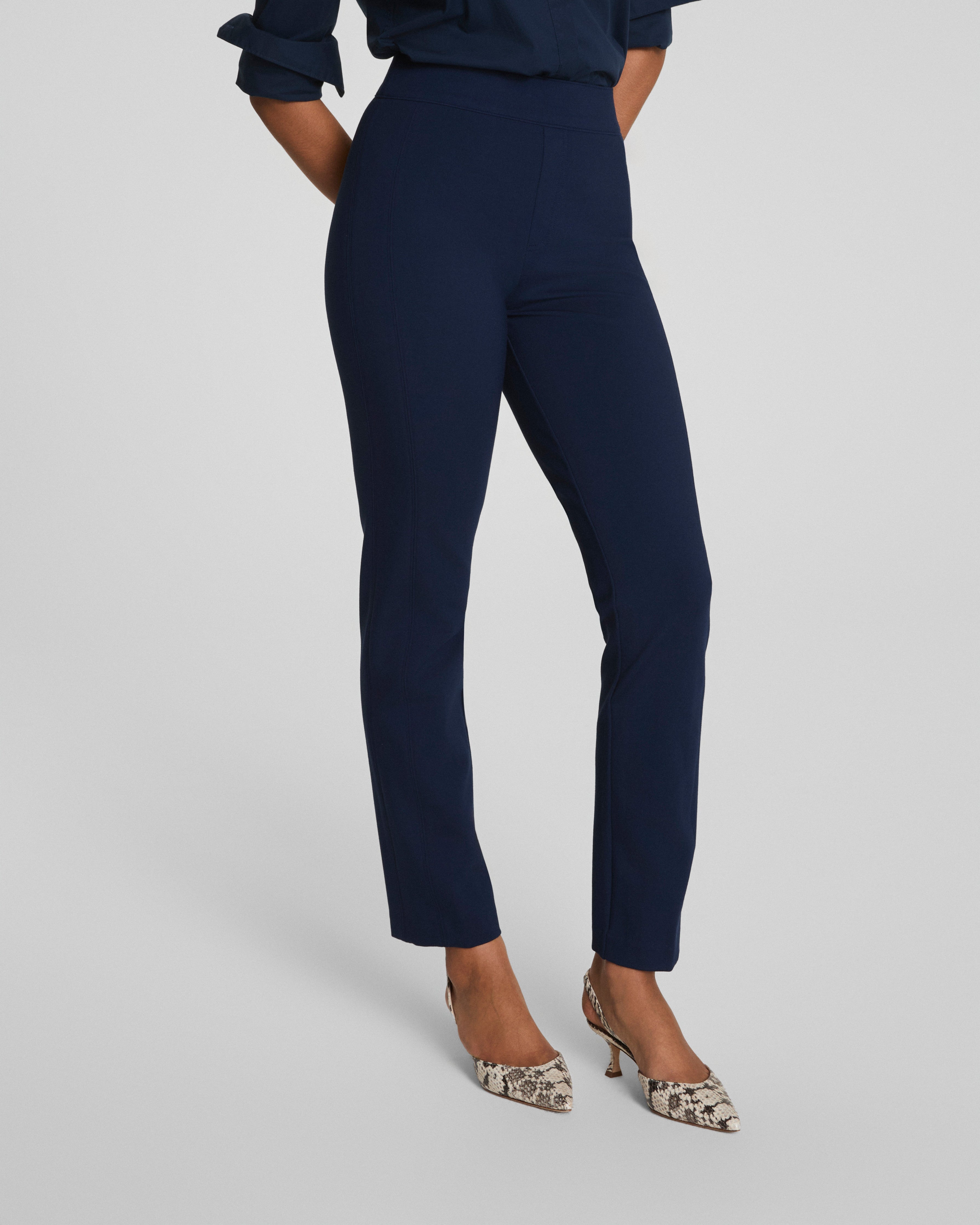SPANXsupersmooth™ PerfectFit Ponte Slim Straight Pant  Timeless Navy