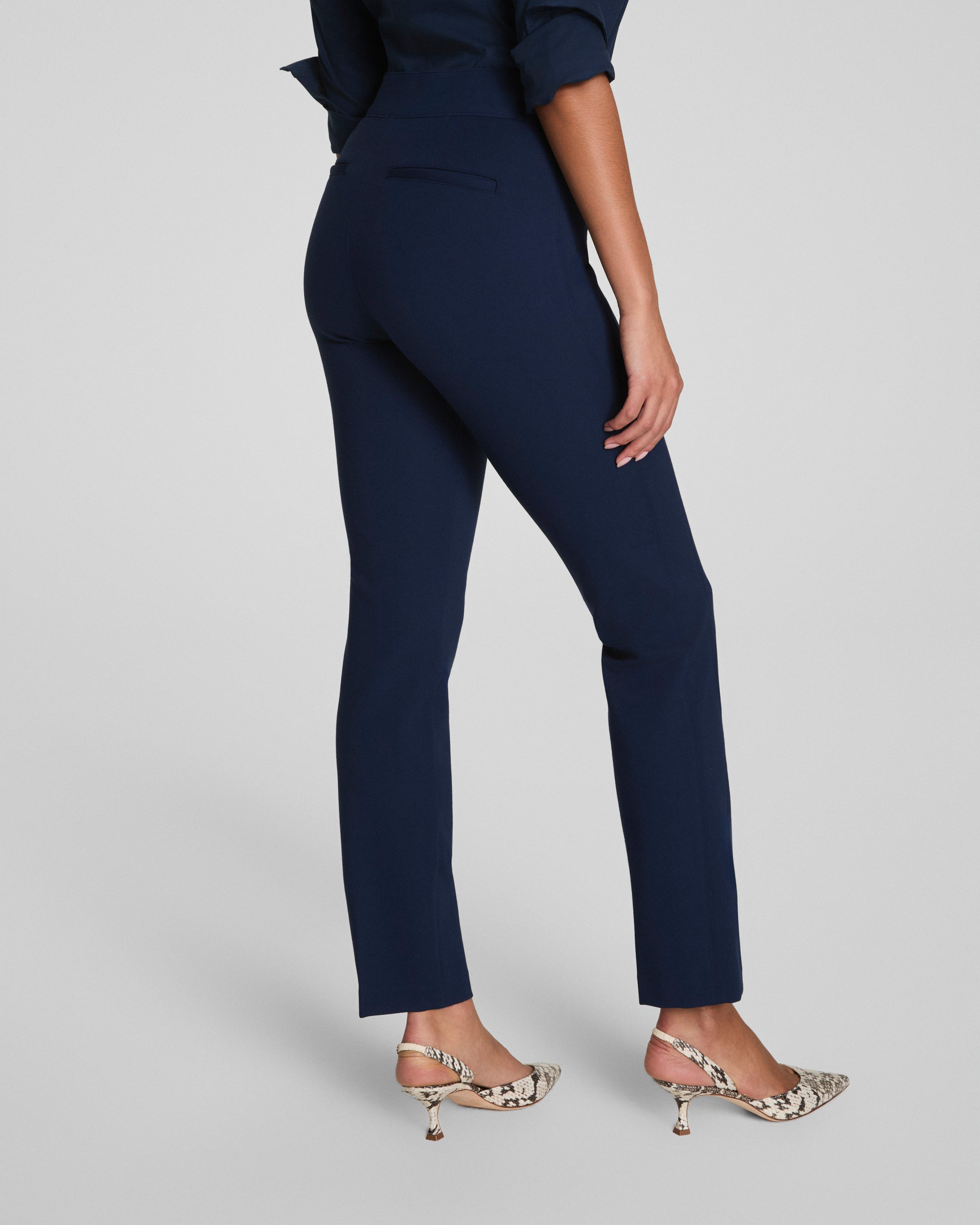 SPANXsupersmooth™ PerfectFit Ponte Slim Straight Pant  Timeless Navy