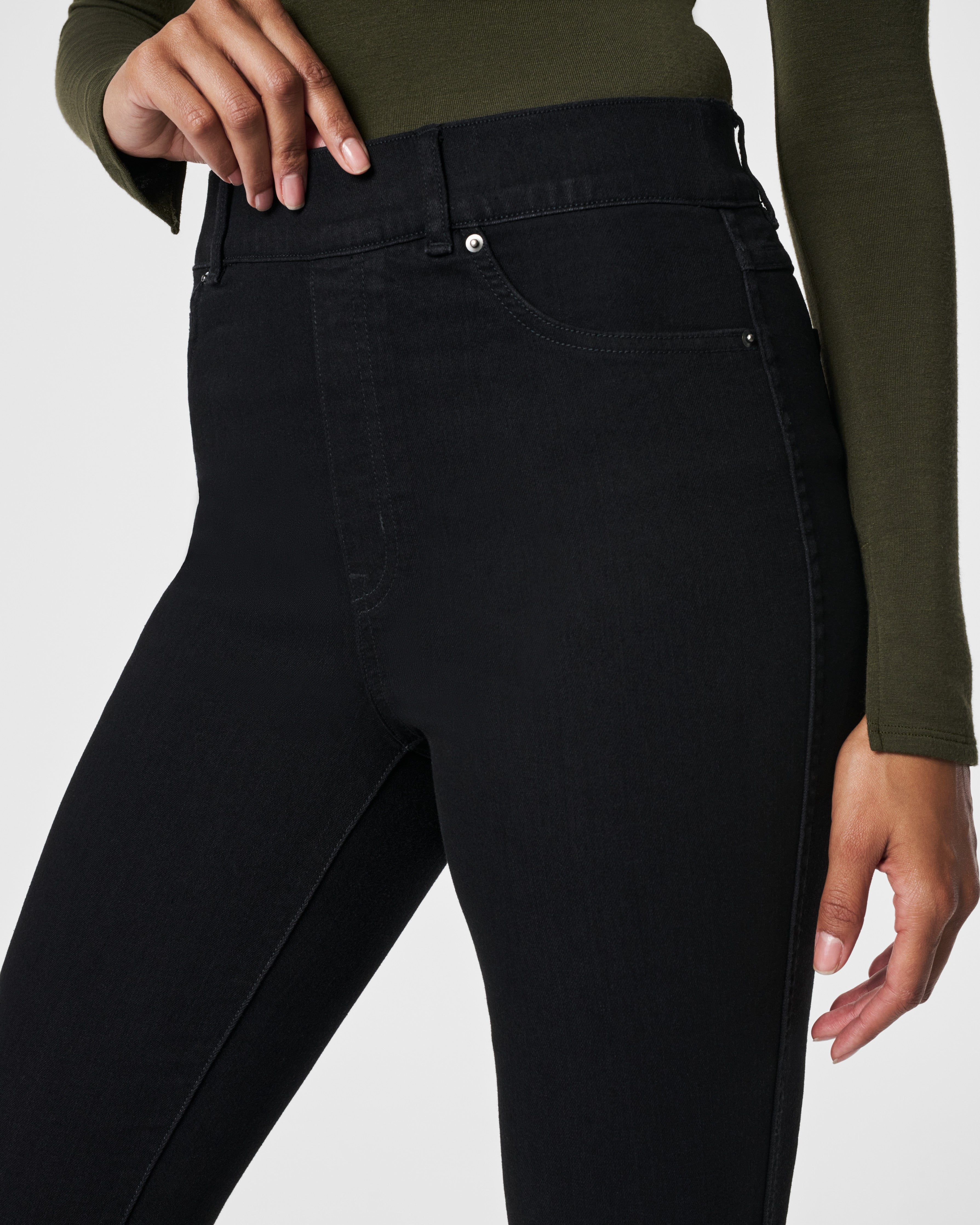 SPANXshape™ Original EveryWear Ankle Skinny Jeans  Clean Black