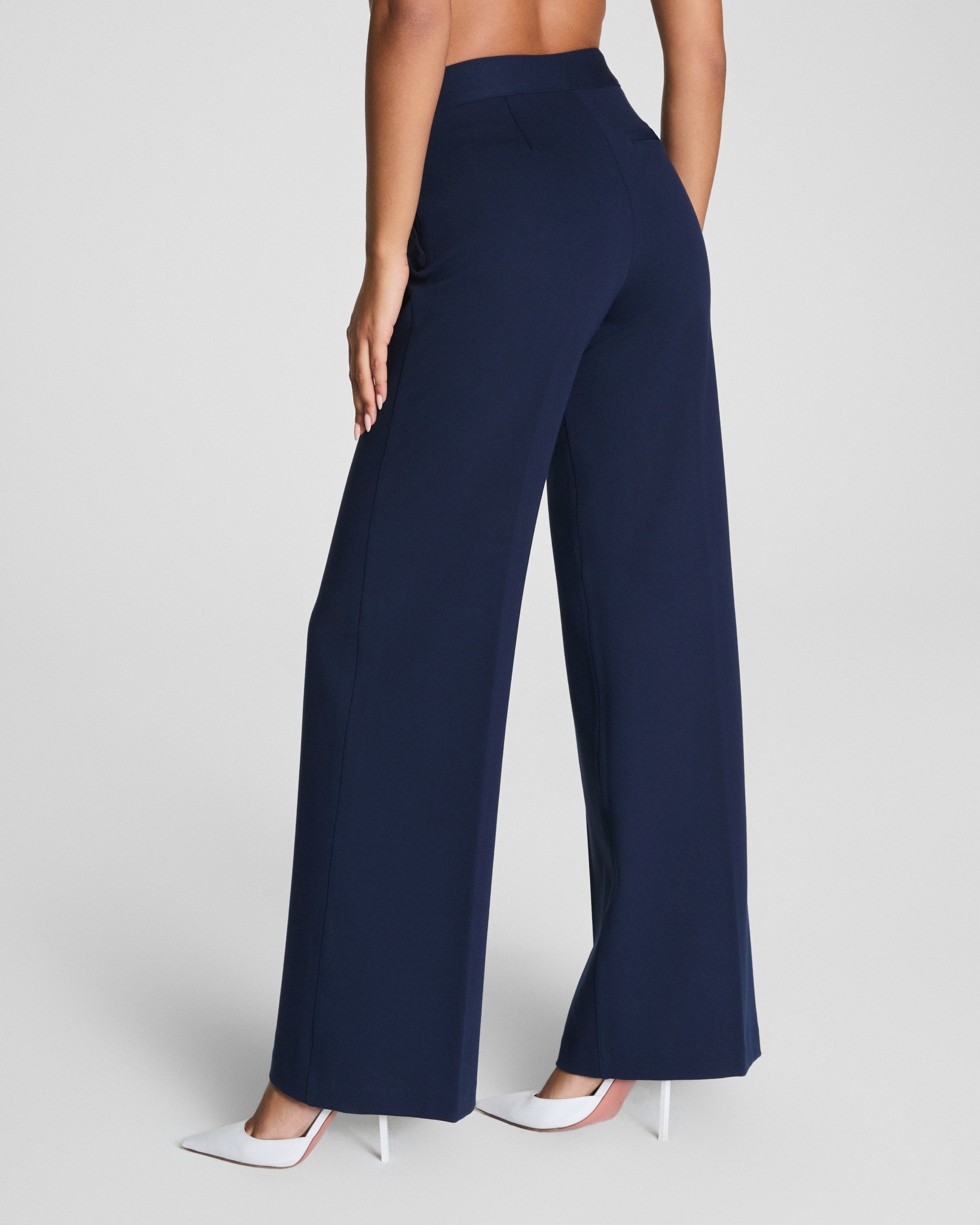 SPANXsupersmooth™ PerfectFit Ponte Wide Leg Pant  Timeless Navy