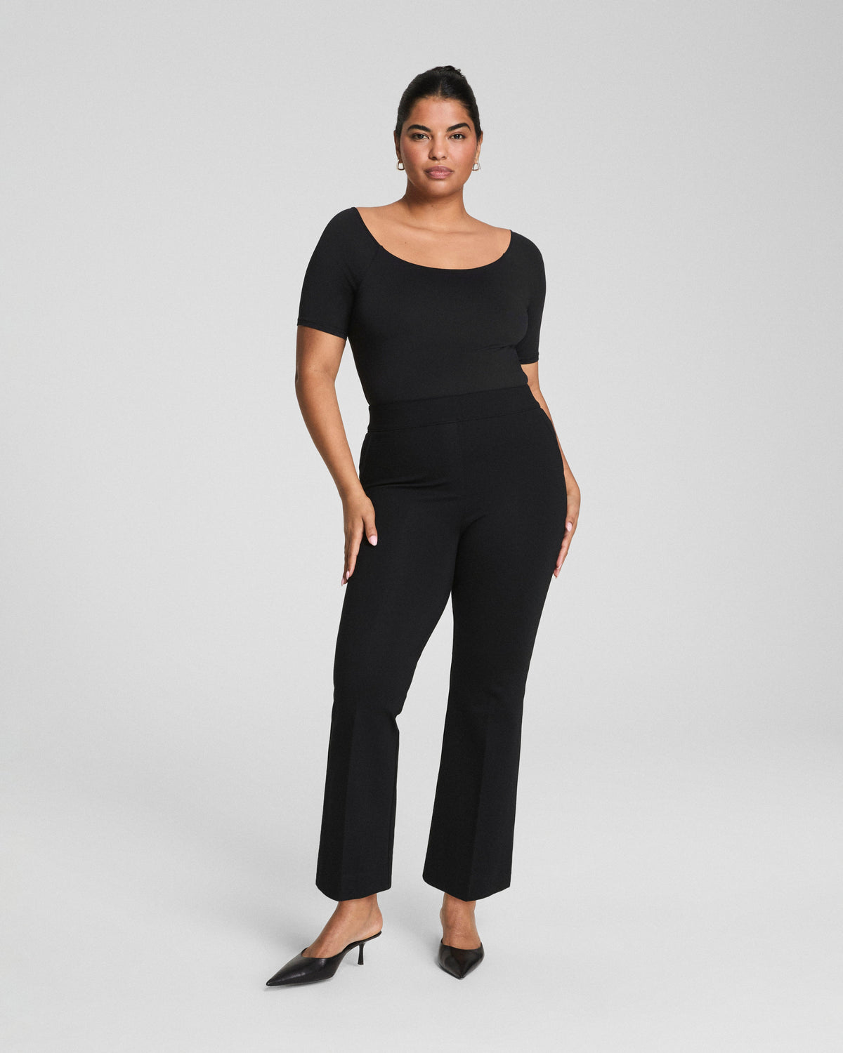 SPANXsupersmooth™ PerfectFit Ponte Kick Flare Pant  Classic Black