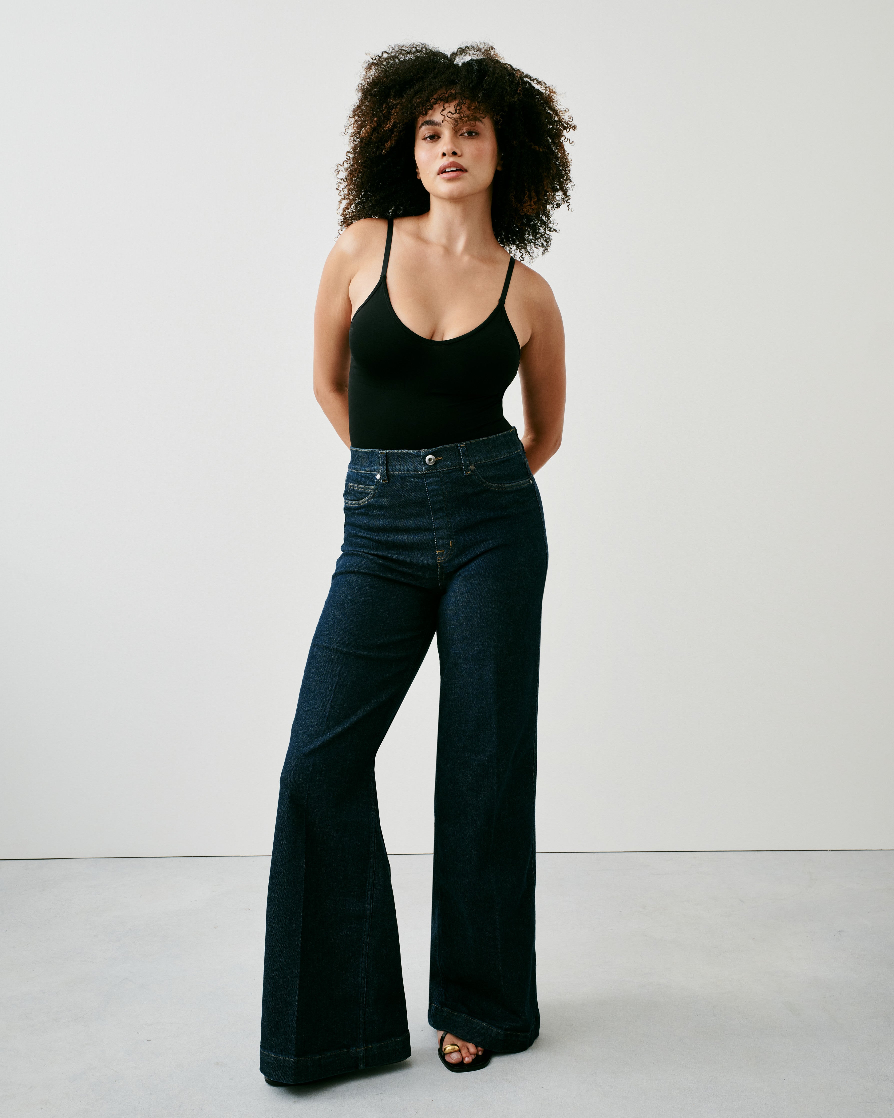 SPANXshape™ Original EveryWear Wide Leg Jeans  Raw Indigo