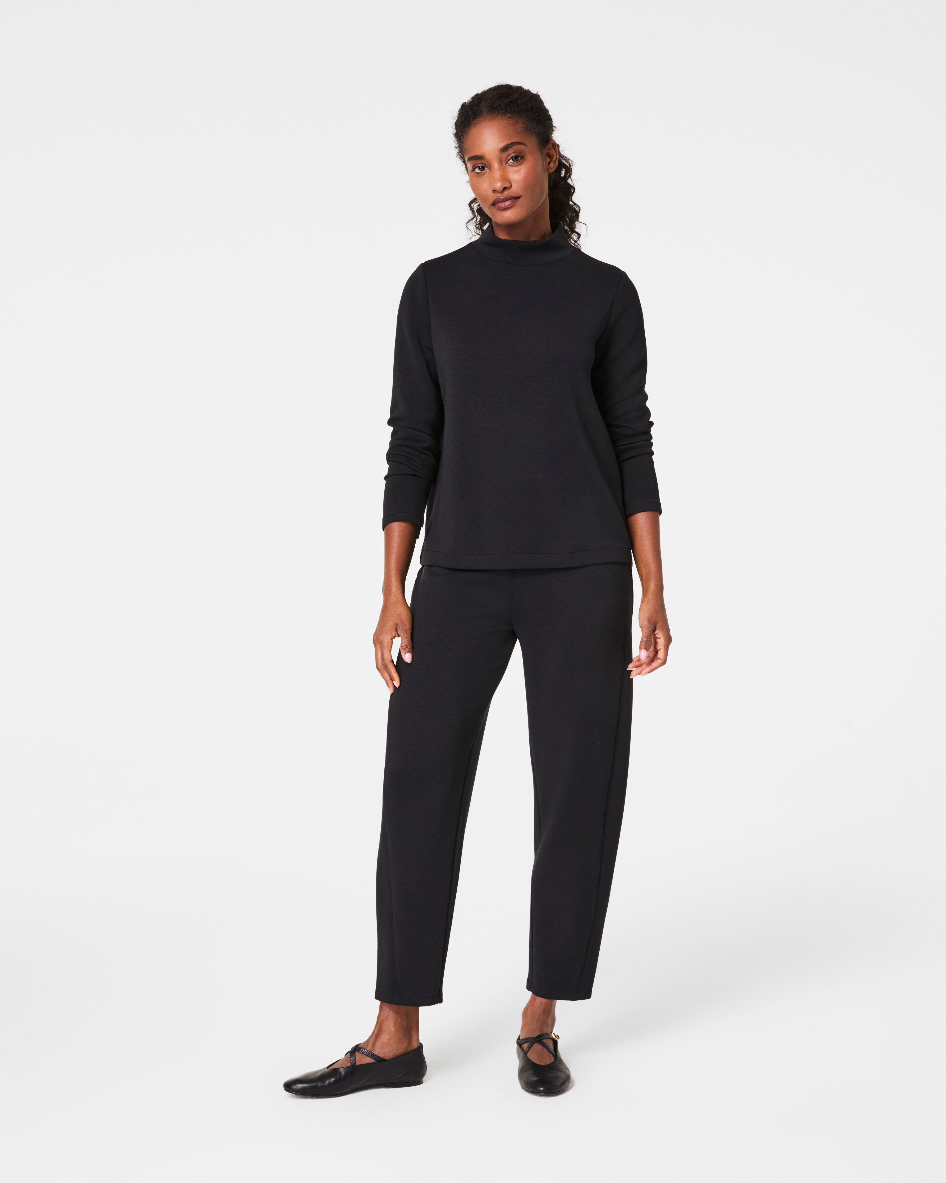 SPANX AirEssentials® Barrel Leg Pant  Very Black