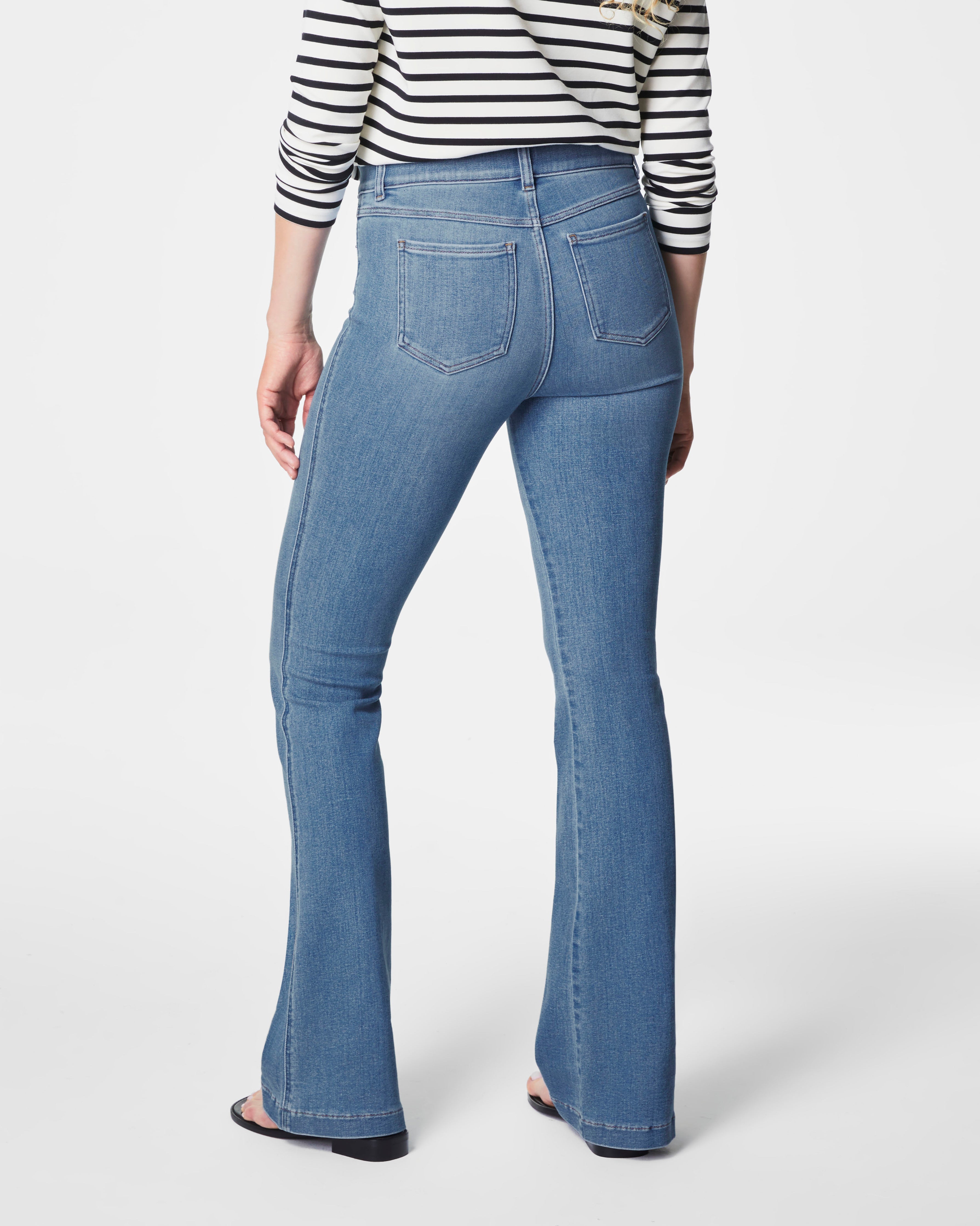 SPANXshape™ Original EveryWear Flare Jeans  Stonewashed Blue