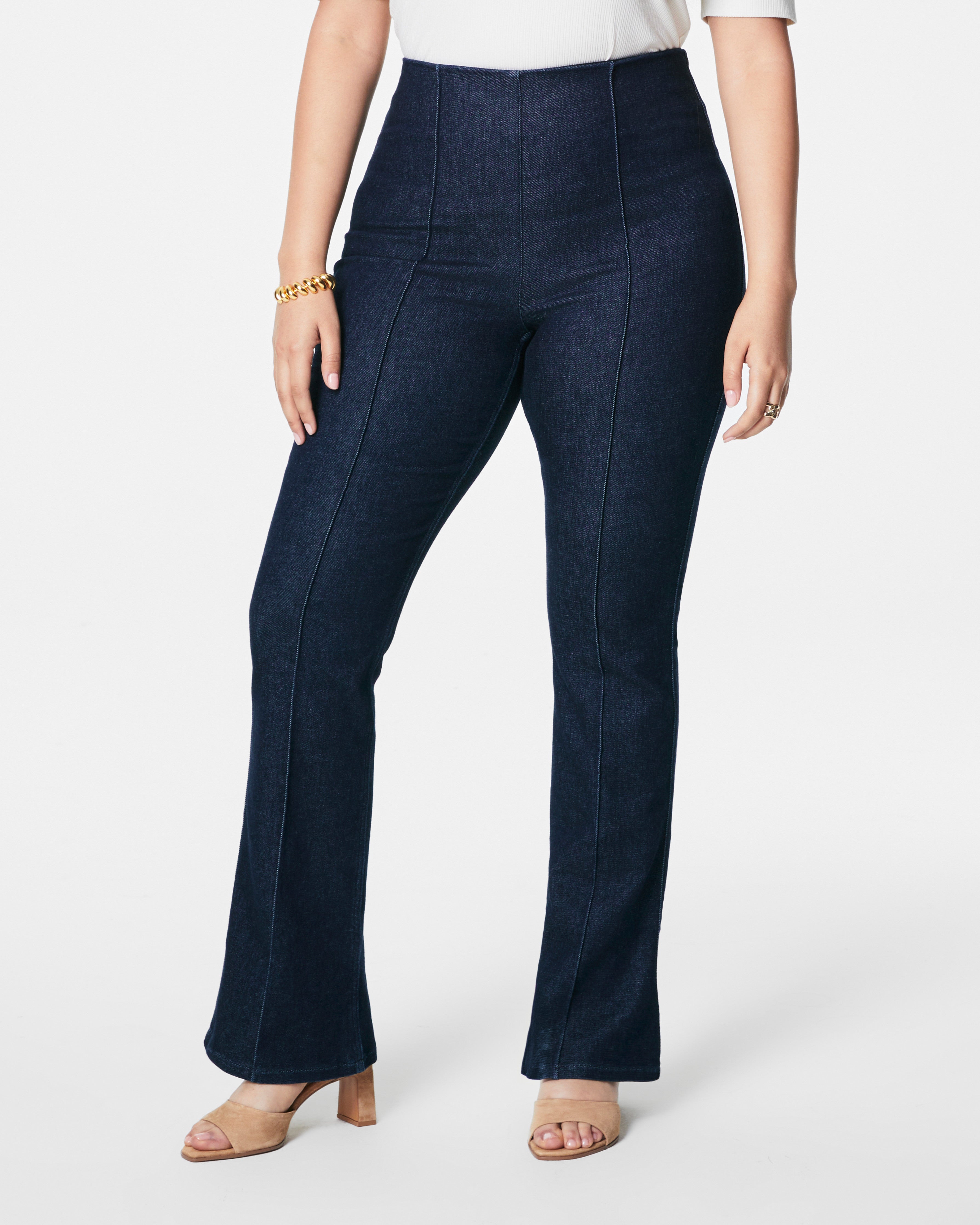 SPANXshape™ Original EveryWear Zero Waistband Micro Flare Jeans  Raw Indigo