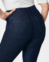 SPANXshape™ Original EveryWear Zero Waistband Micro Flare Jeans  Raw Indigo