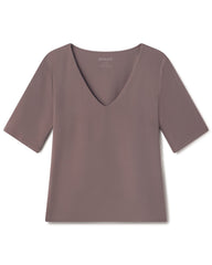 SPANXsmooth™ Jersey V-Neck Tee  Smoke