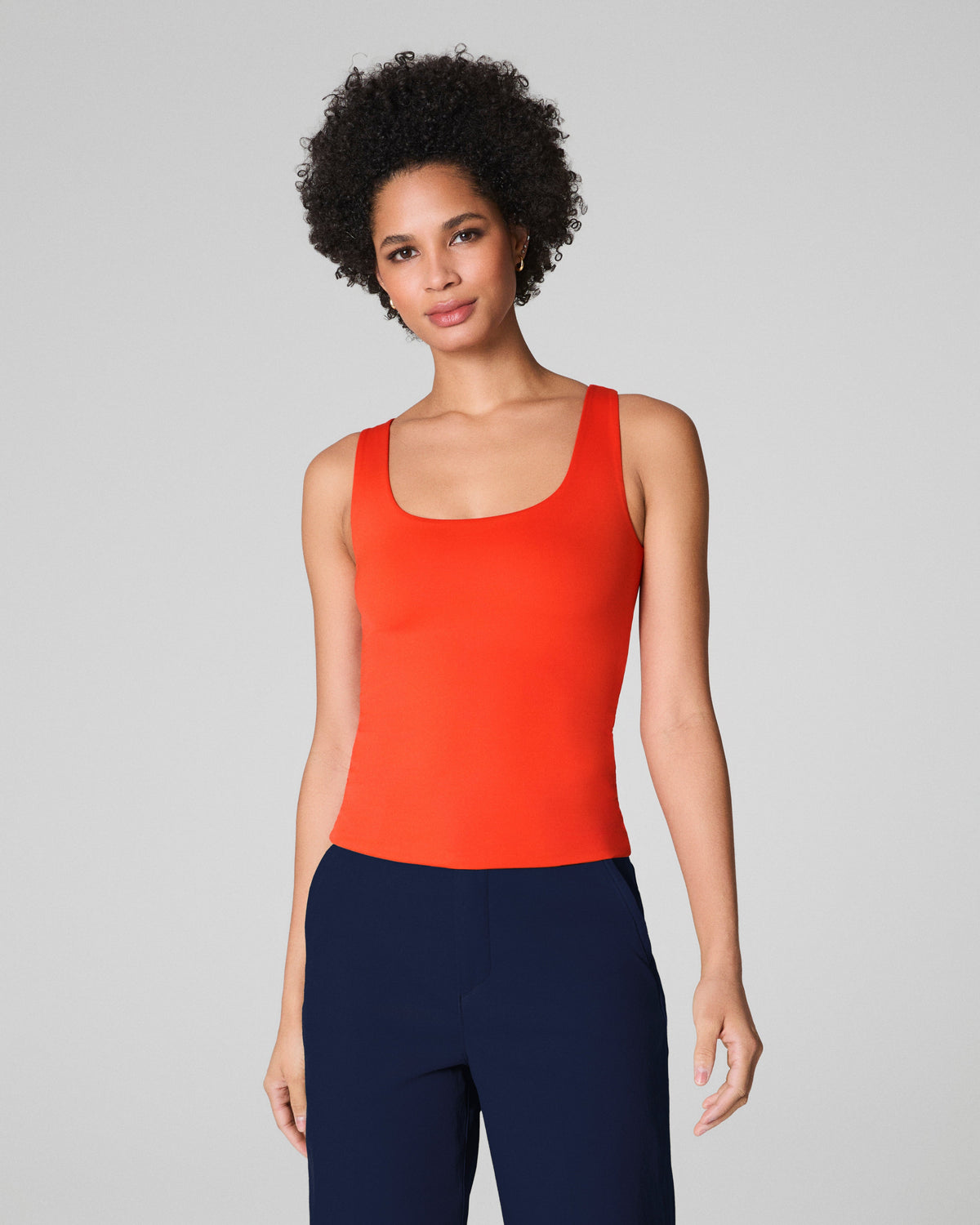 SPANXsmooth™ Jersey Scoop Neck Tank  Poppy
