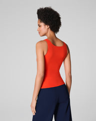 SPANXsmooth™ Jersey Scoop Neck Tank  Poppy