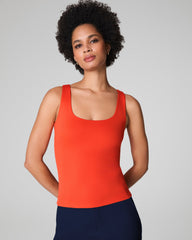 SPANXsmooth™ Jersey Scoop Neck Tank  Poppy