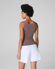 SPANXsmooth™ Jersey Scoop Neck Tank  Smoke