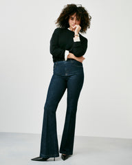 SPANXshape™ Original EveryWear Flare Jeans  Raw Indigo