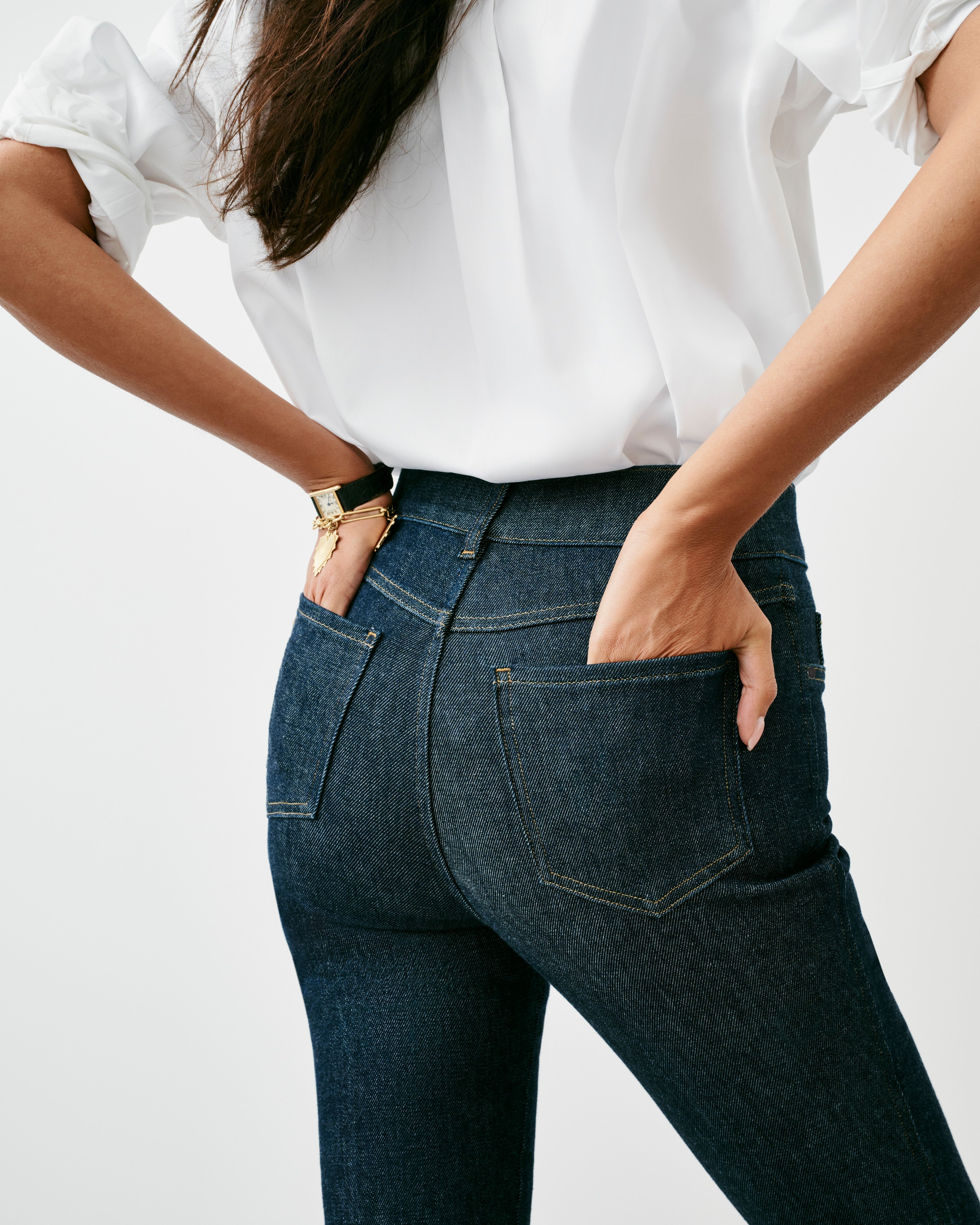 SPANXshape™ Original EveryWear Flare Jeans  Raw Indigo