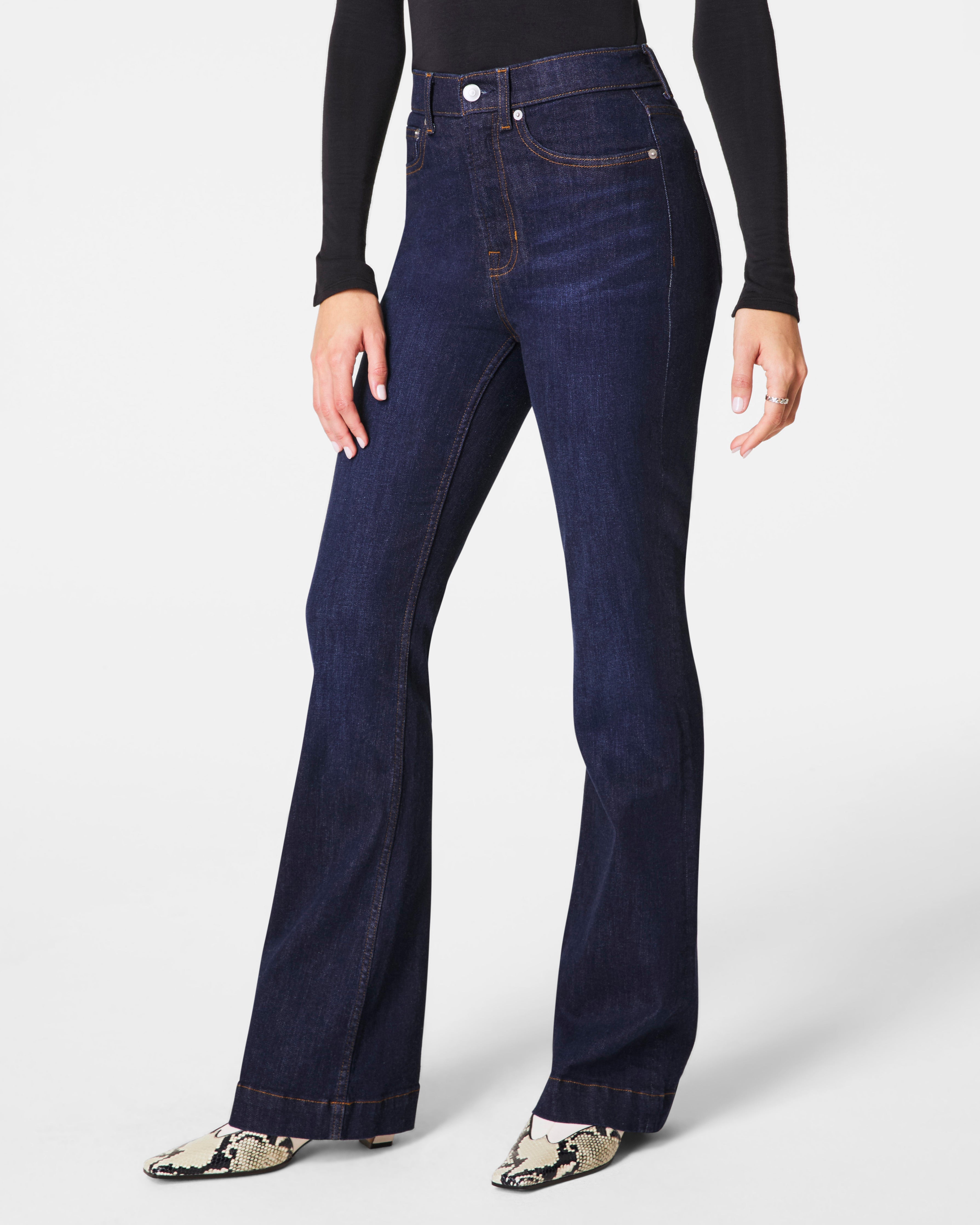 SPANXsculpt™ ReDefine Flare Jeans  Dark Indigo