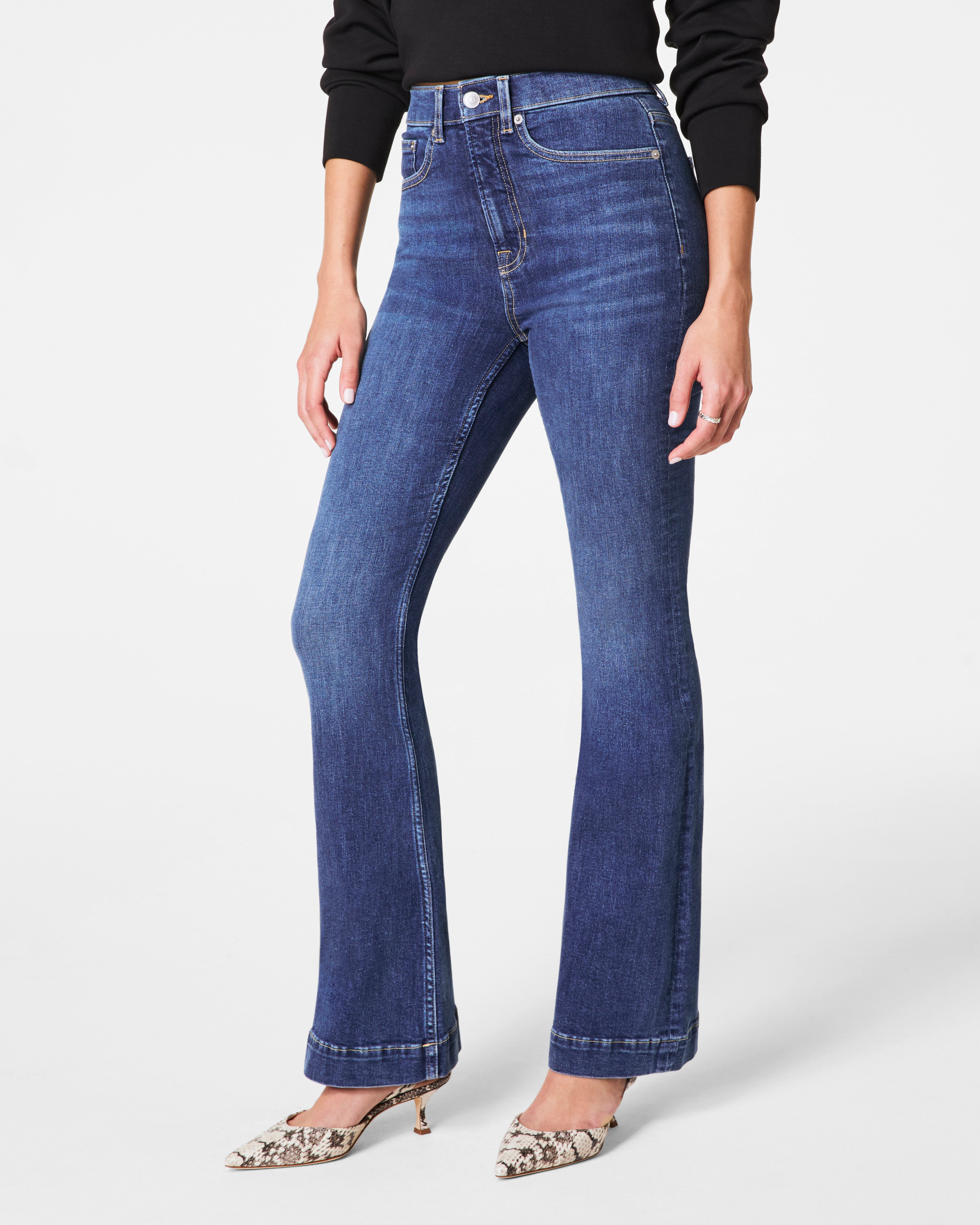 SPANXsculpt™ ReDefine Flare Jeans  Medium Indigo