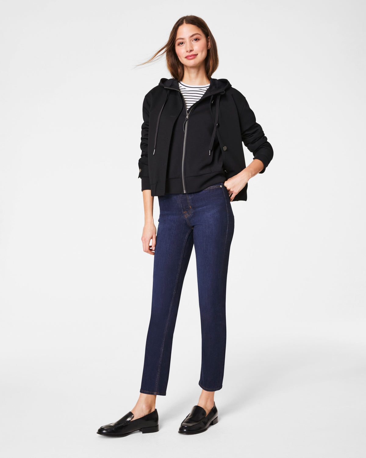 SPANXsculpt™ ReDefine Slim Straight Jeans  Dark Indigo