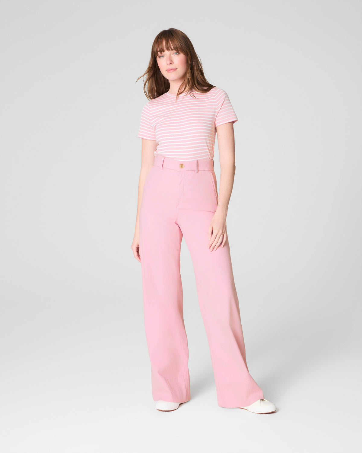 SPANXsupersmooth™ Stretch Twill Wide Leg Pant  Fleur
