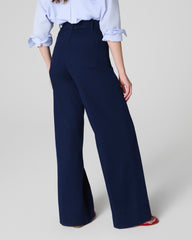 SPANXsupersmooth™ Stretch Twill Wide Leg Pant  Timeless Navy