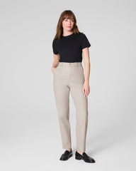 SPANXsupersmooth™ Stretch Twill Slim Straight Pant  Bone