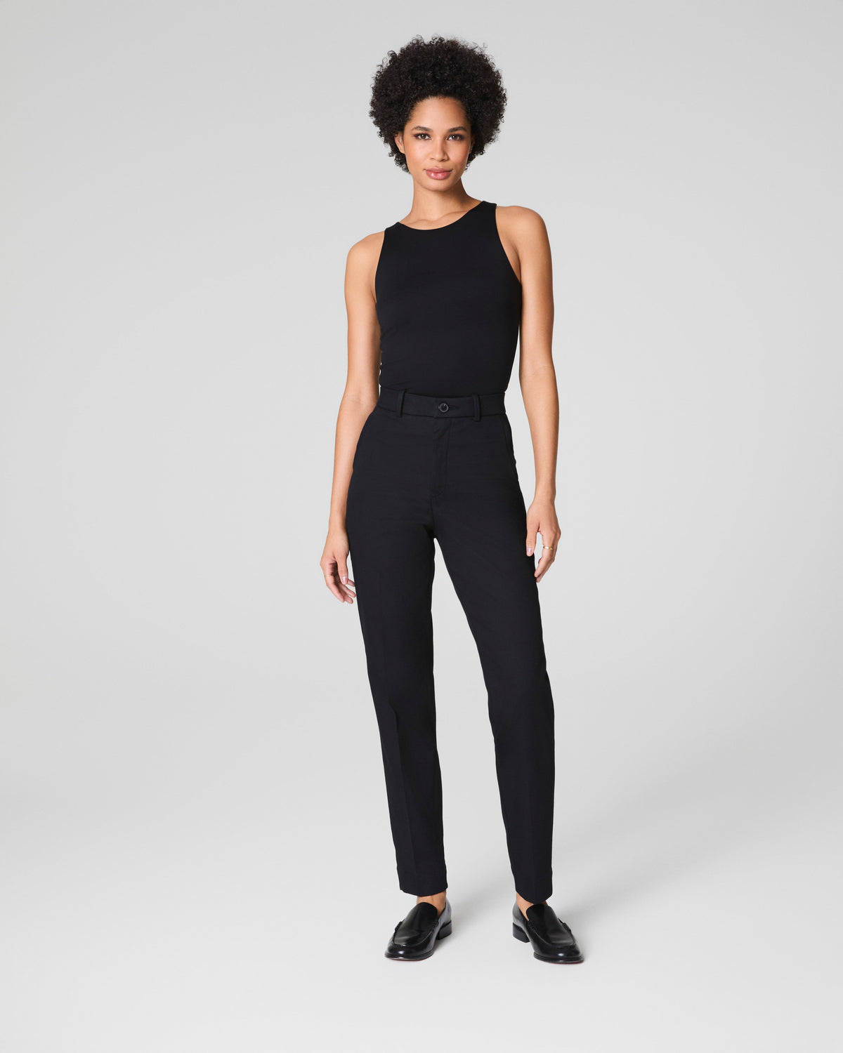SPANXsupersmooth™ Stretch Twill Slim Straight Pant  Classic Black