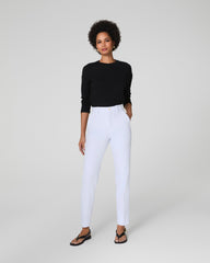 SPANXsupersmooth™ Stretch Twill Slim Straight Pant  Classic White