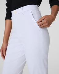 SPANXsupersmooth™ Stretch Twill Slim Straight Pant  Classic White