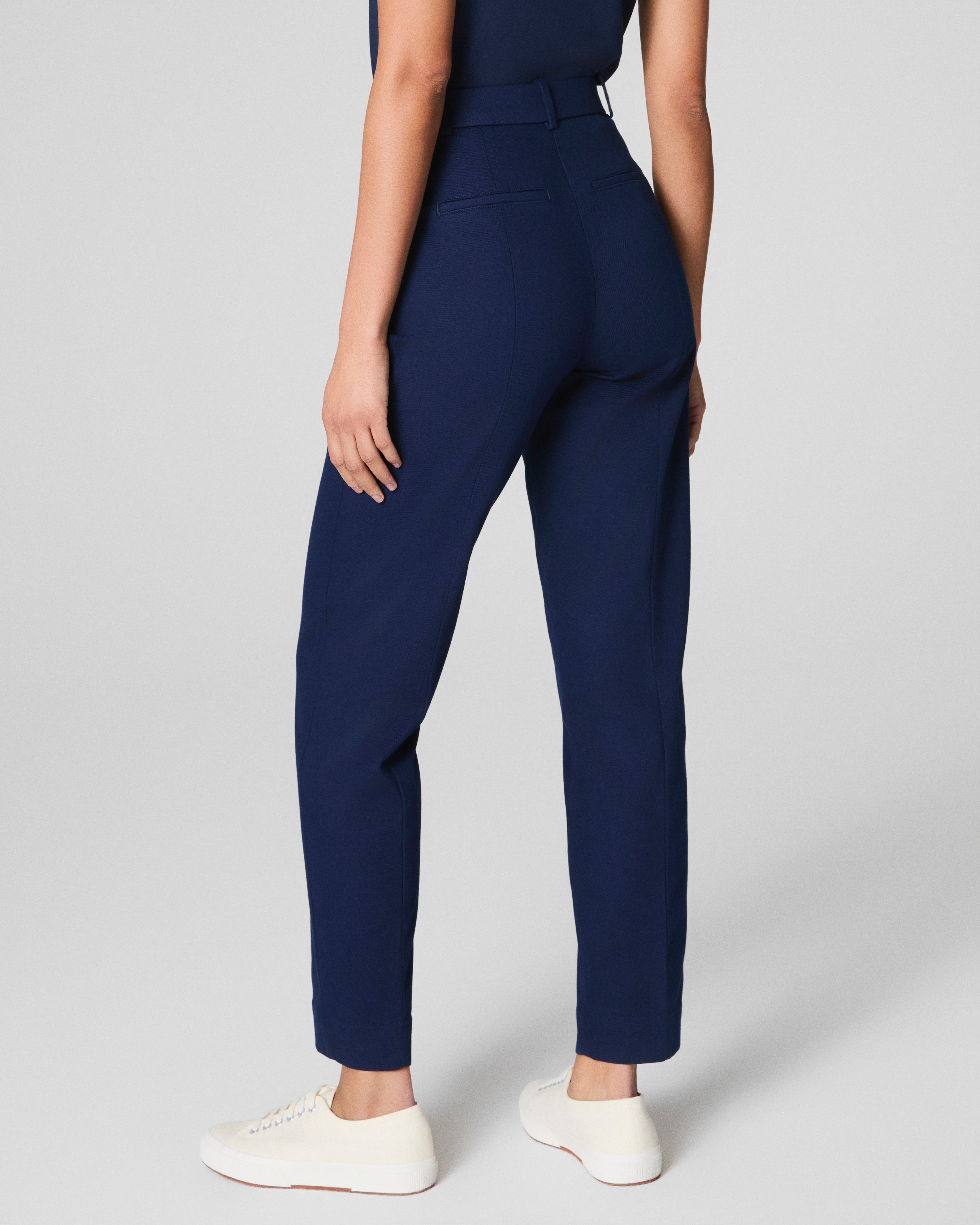 SPANXsupersmooth™ Stretch Twill Slim Straight Pant  Timeless Navy