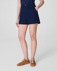 SPANXsupersmooth™ Stretch Twill Short, 5"  Timeless Navy