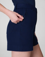 SPANXsupersmooth™ Stretch Twill Short, 5"  Timeless Navy