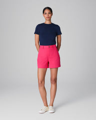 SPANXsupersmooth™ Stretch Twill Short, 5"  Tulip