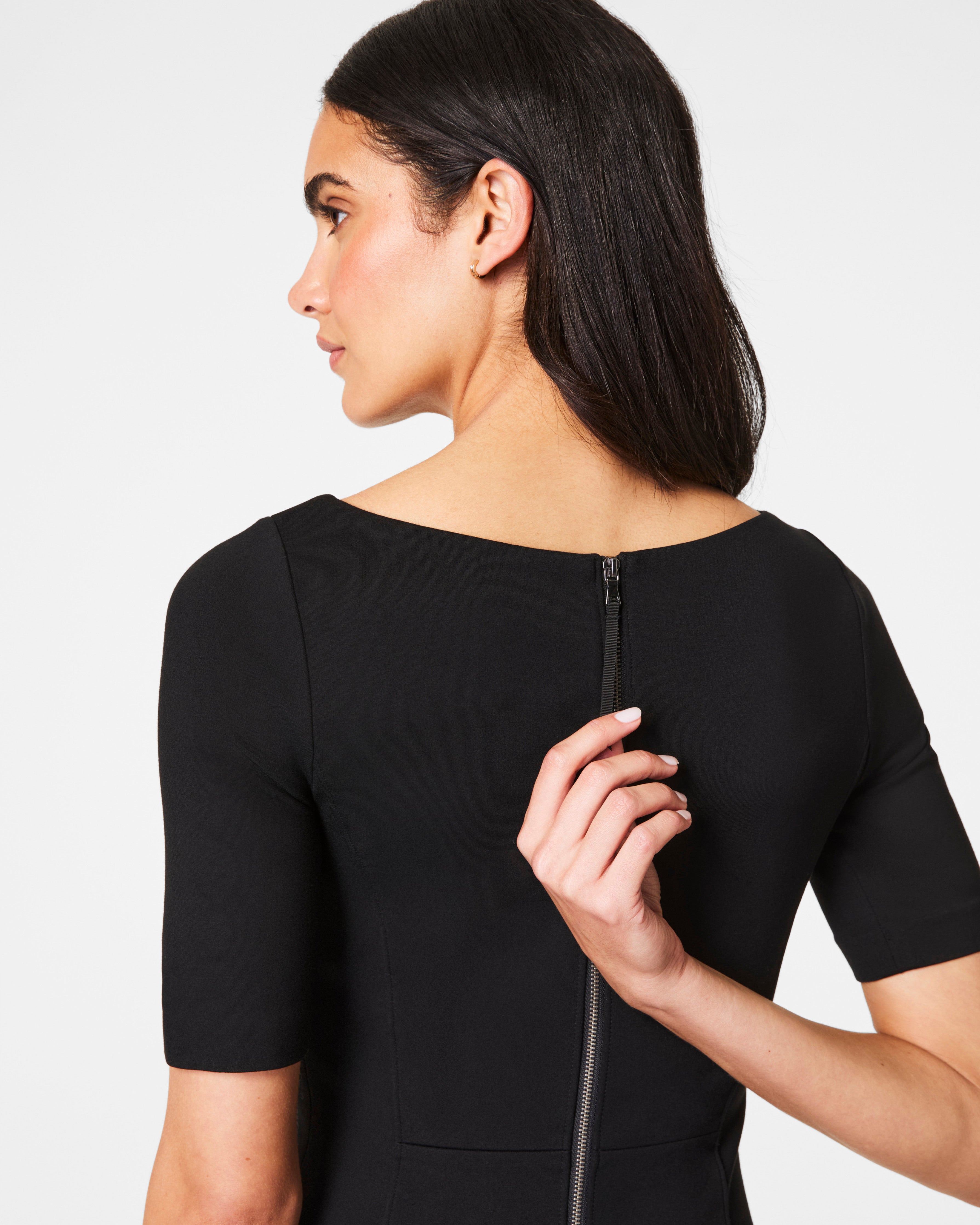 SPANXshape™ Ponte Sheath Dress  Classic Black