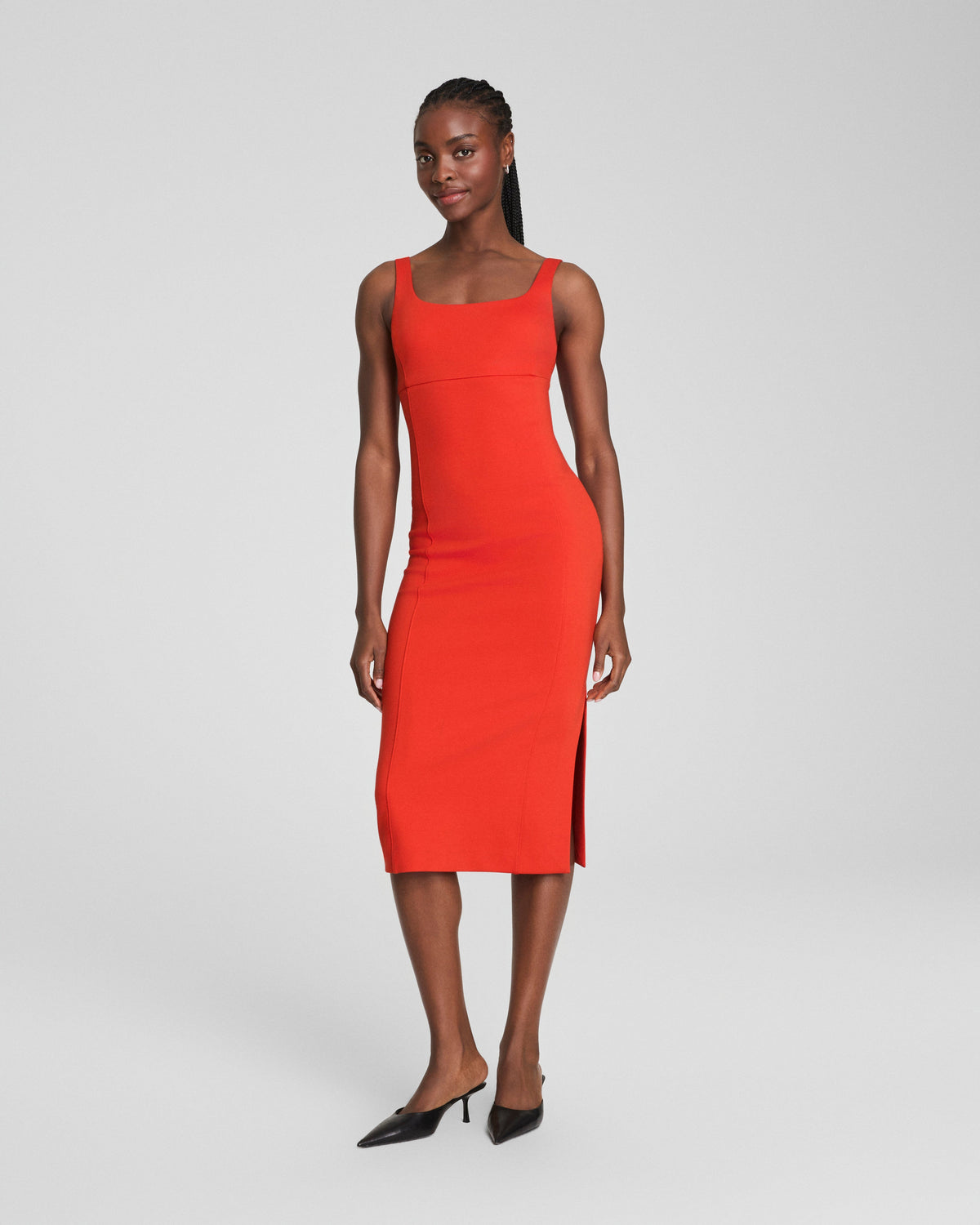 SPANXshape™ Ponte Midi Tank Dress  Poppy