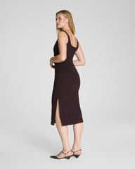 SPANXshape™ Ponte Midi Tank Dress  Truffle Brown