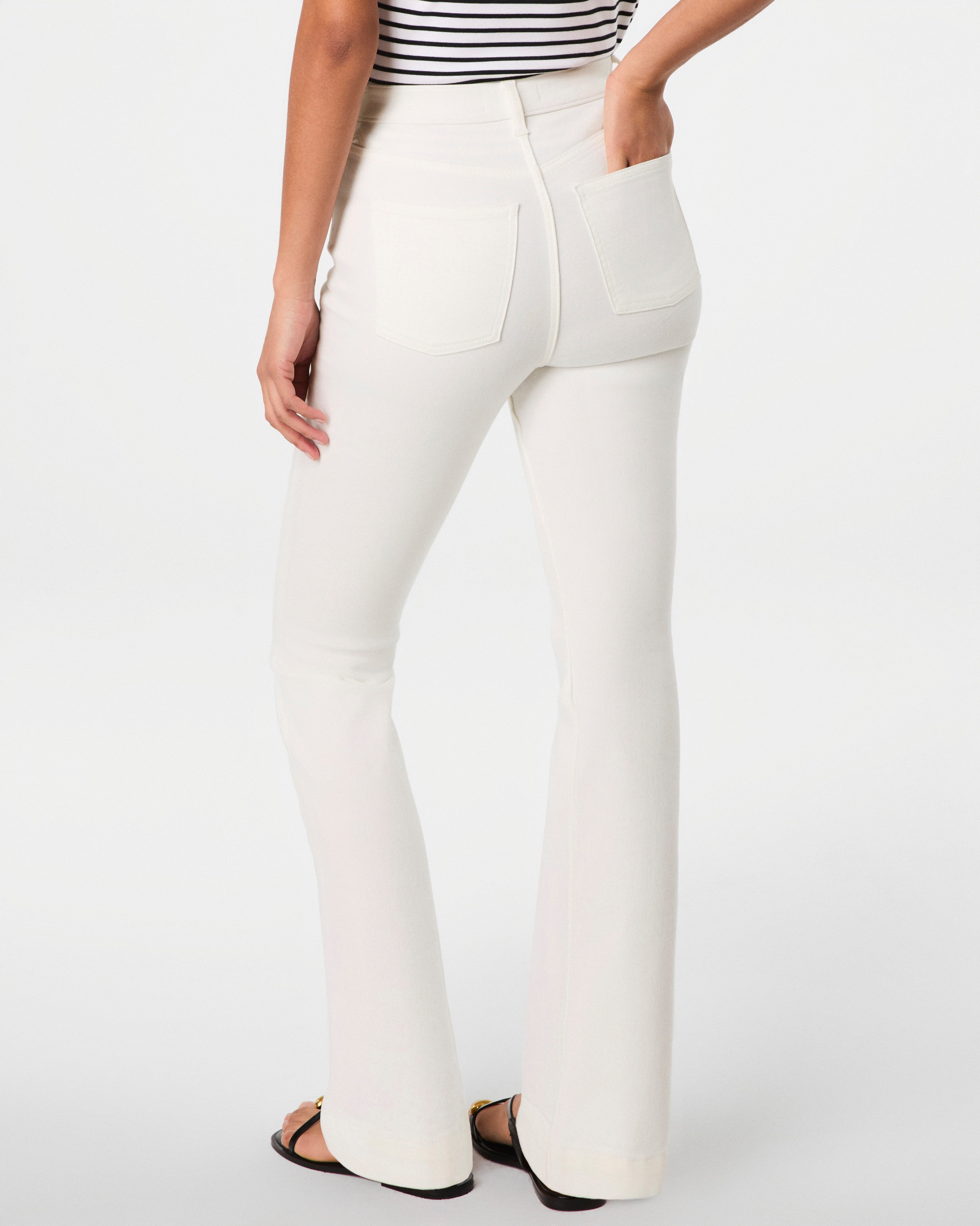 SPANXsculpt™ ReDefine Flare Jeans  Linen