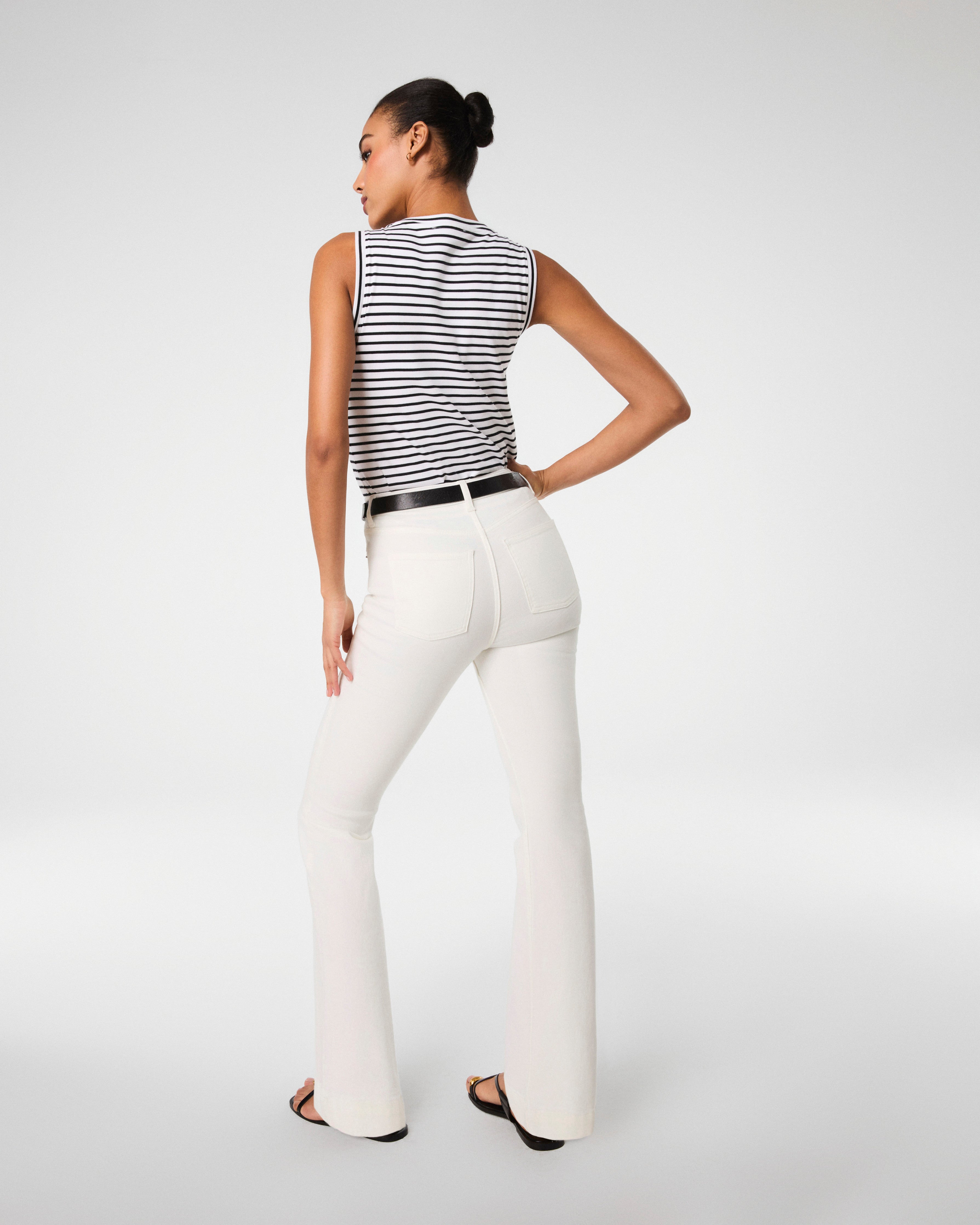 SPANXsculpt™ ReDefine Flare Jeans  Linen