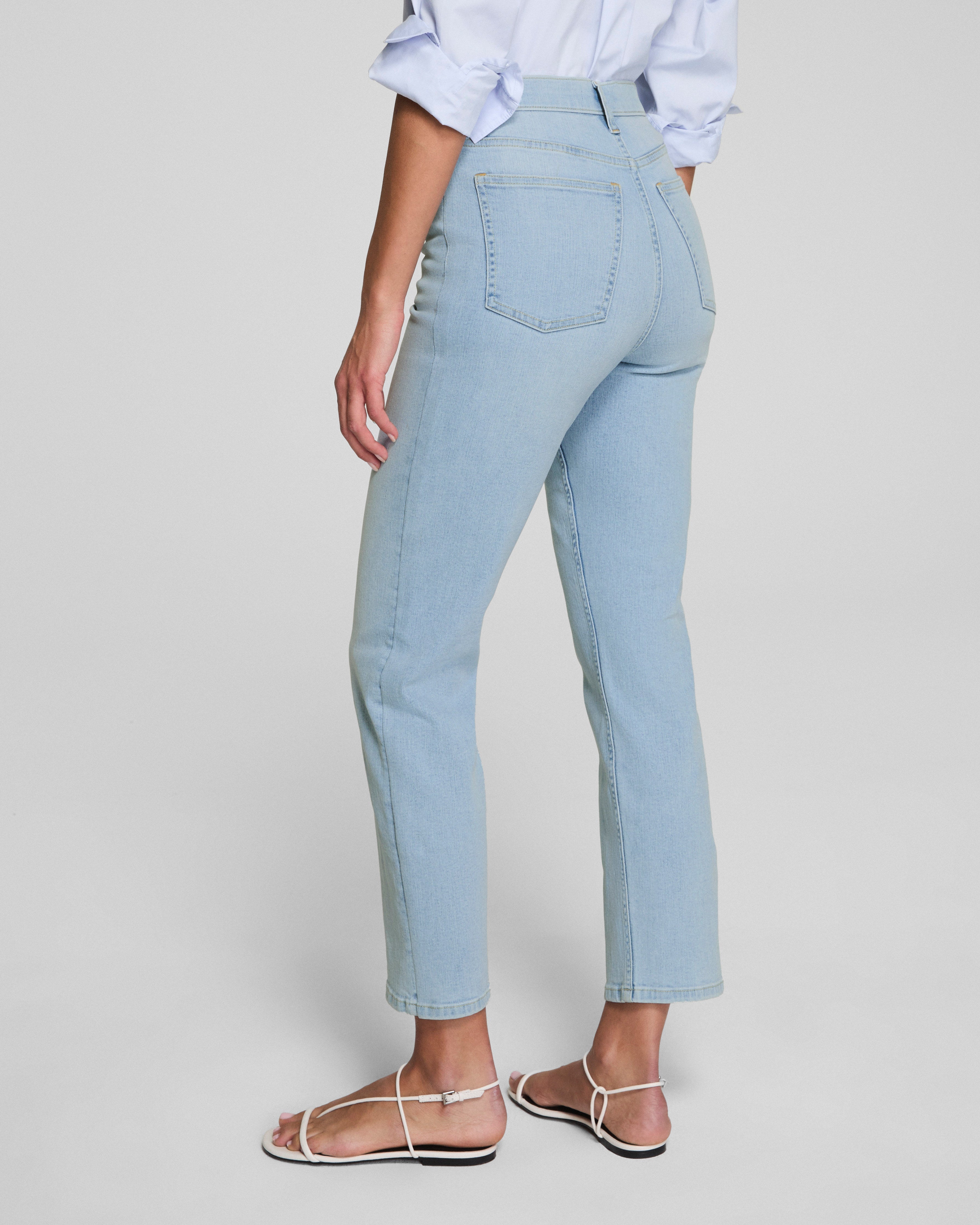 SPANXsculpt™ ReDefine Slim Straight Jeans  Tidal Blue