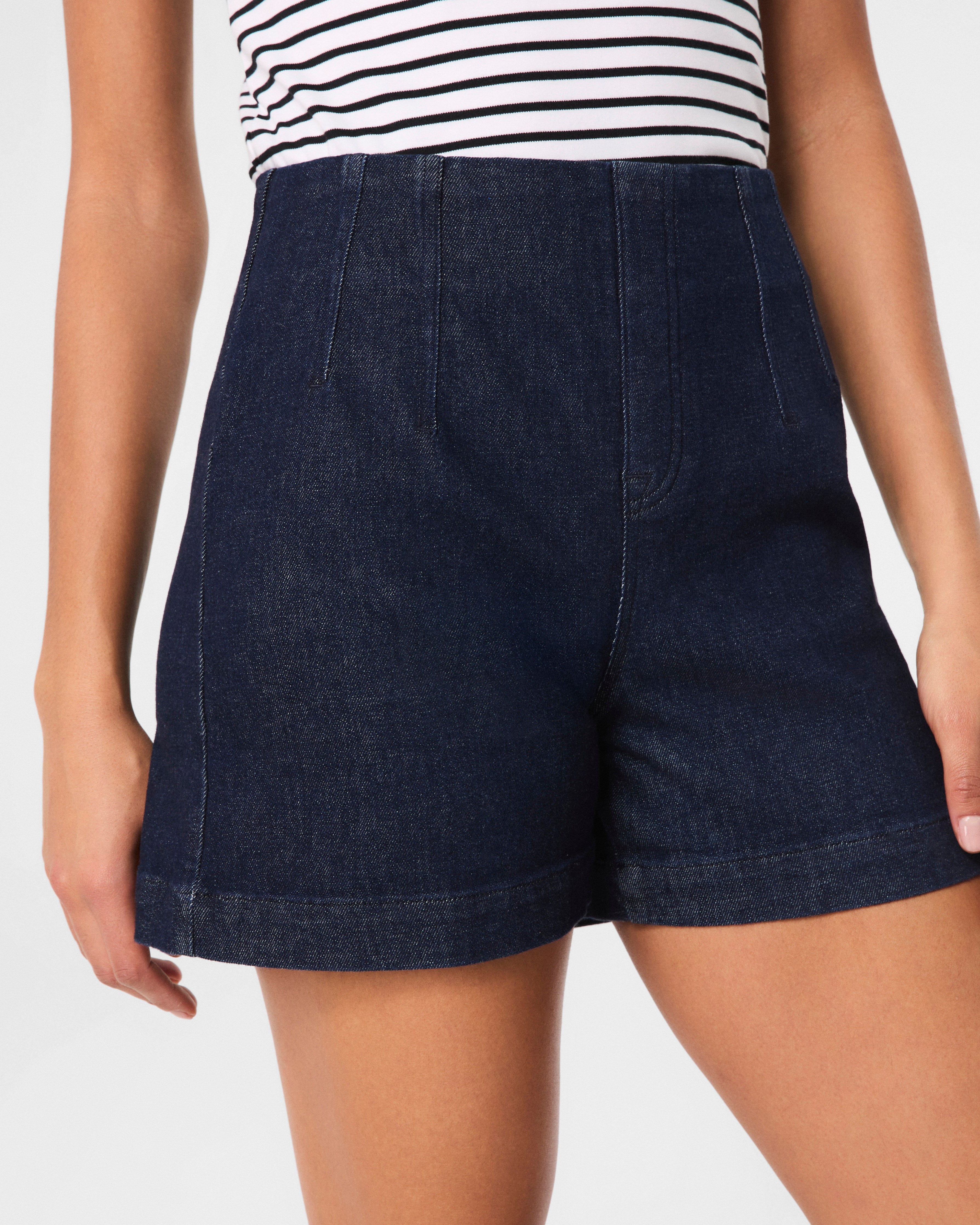 SPANXshape™ Original EveryWear Zero Waistband Jean Shorts, 5"  Raw Indigo