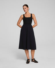 SPANXsmooth™ Jersey Scoop Neck Tank Midi Dress  Classic Black
