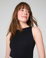 SPANXsmooth™ Jersey Boatneck Tank  Classic Black