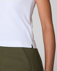 SPANX® Cotton Crewneck Tank  Classic White